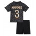 Günstige Paris Saint-Germain Presnel Kimpembe #3 Babykleidung 3rd Fussballtrikot Kinder 2023-24 Kurzarm (+ kurze hosen)